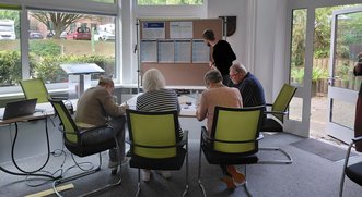 Ein Bild das die Gruppenarbeit in der Planungswerkstatt am 05.06.2026 zeigt.